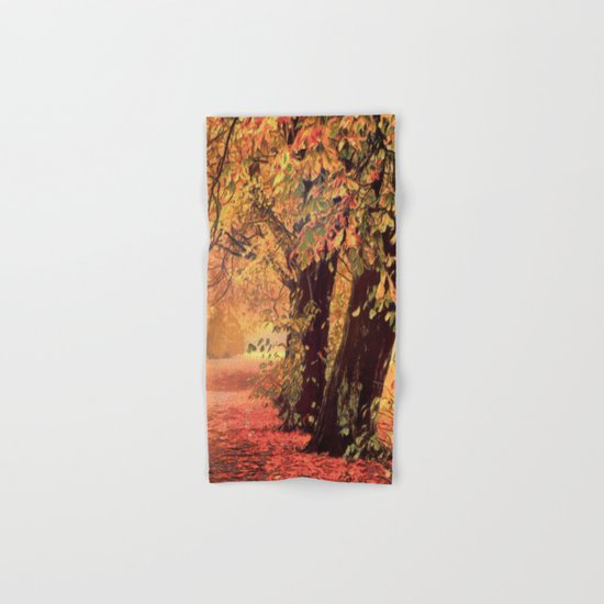 Autumn - the leaves are falling Hand & Bath Towel