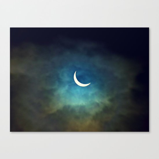 Solar Eclipse 1 Canvas Print