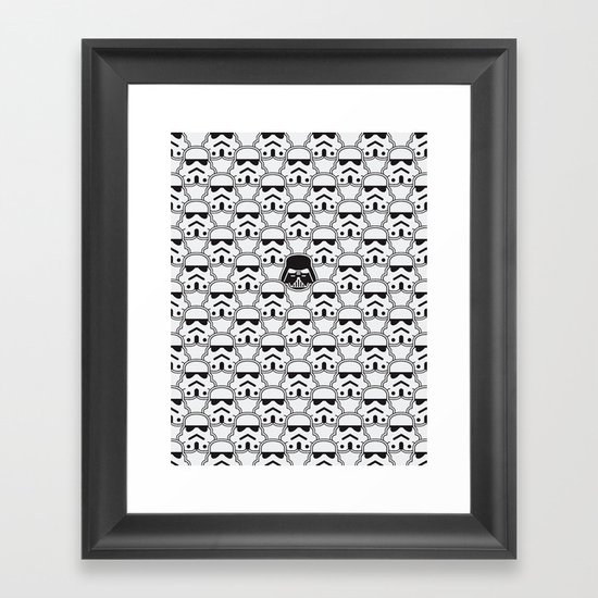 The Dark One Framed Art Print