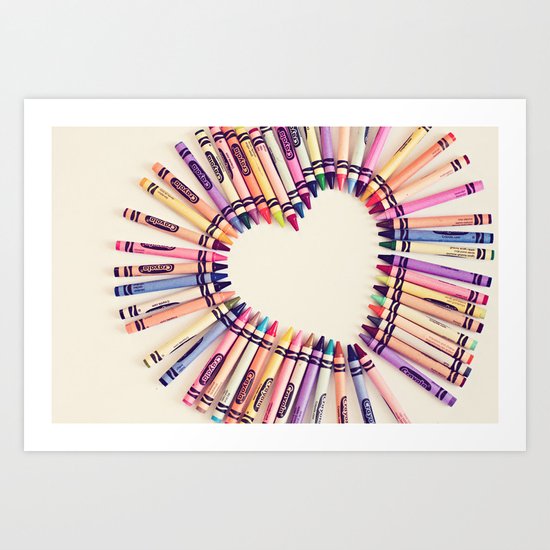 love in every color Art Print