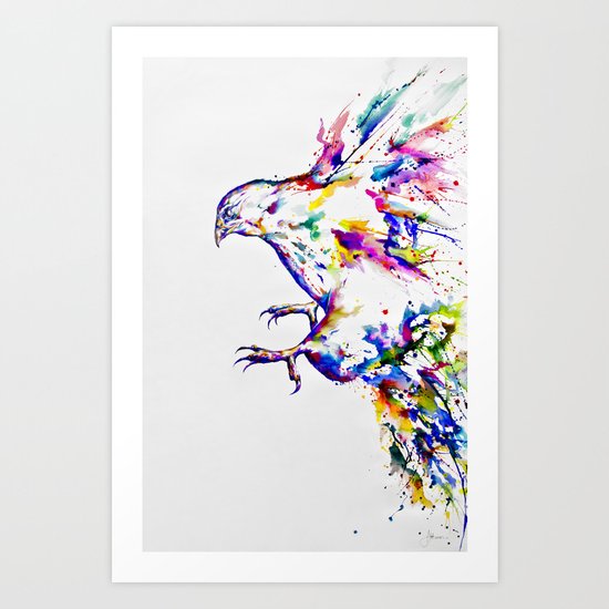 Descent Art Print