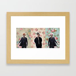 Flowercrowned  Framed Art Print