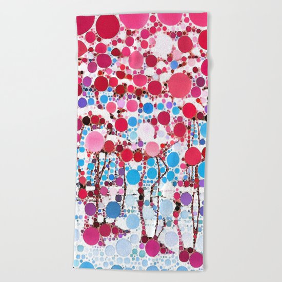 :: Flamingo Hookah :: Beach Towel