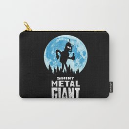 Shiny Metal Giant Carry-All Pouch
