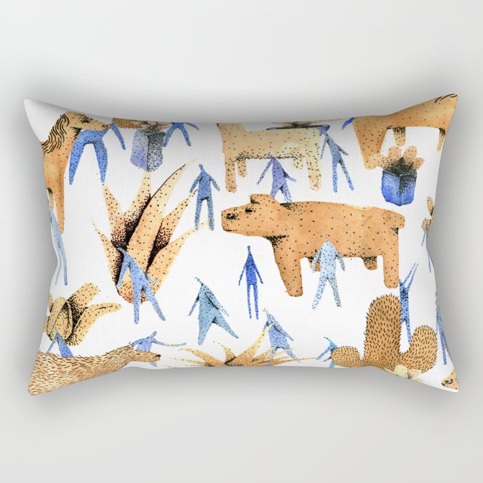 Desert Life Rectangular Pillow