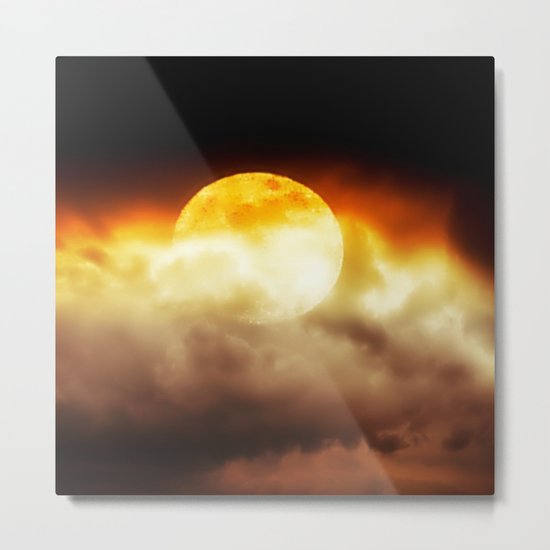 Moon blast Metal Print