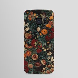 EXOTIC GARDEN - NIGHT XXI Android Case | Botanical, Flora, Nightforset, Botanic, Homedecor, Retro, Painting, Nightgarden, Rosegarden, Night 