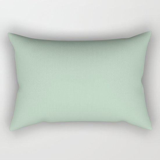 Simply Pastel Cactus Green Rectangular Pillow