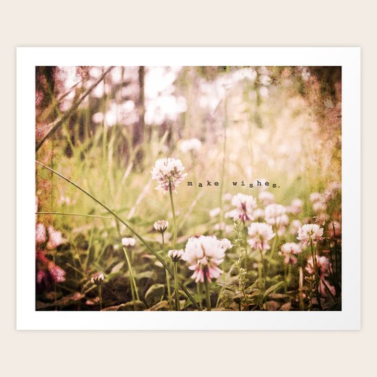 Make Wishes Art Print