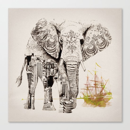 Tattoo Me Canvas Print