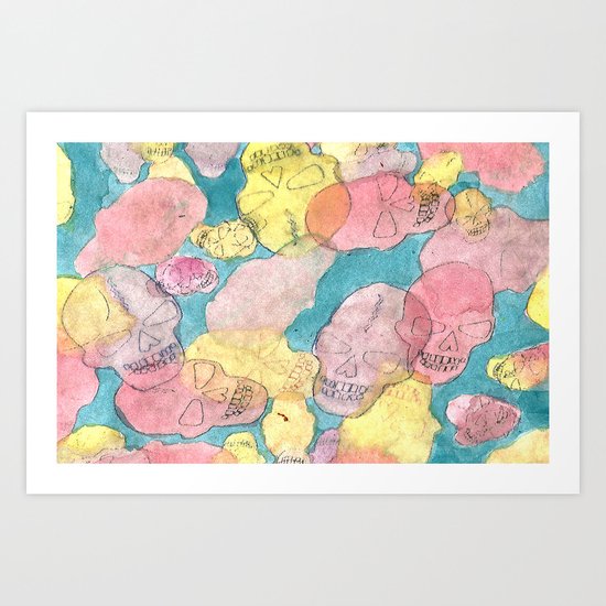 Skulls Art Print