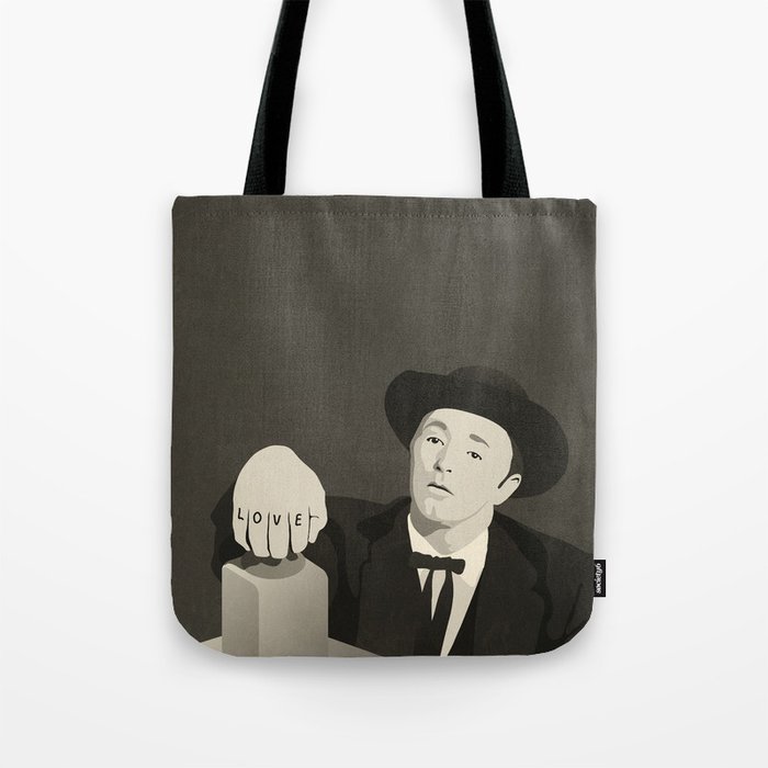Film Noir - The Night of the Hunter 1955 Tote Bag