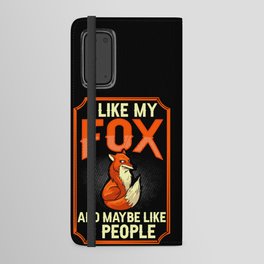 Red Foxes Fennec Fox Animal Funny Cute Android Wallet Case