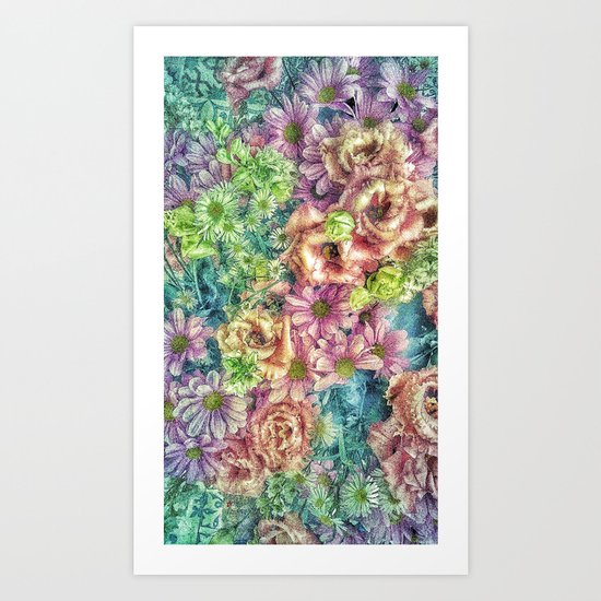 Funky Florgastic Art Print