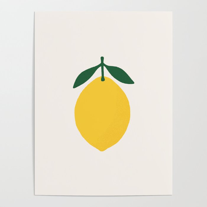 Lemon Citrus Poster