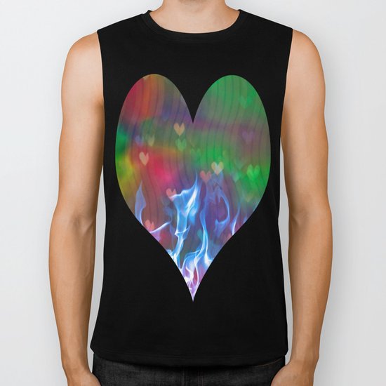 Burning Love Biker Tank