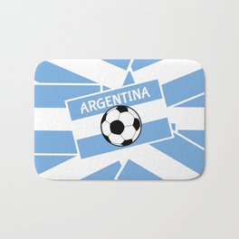 Argentina Football Bath Mat