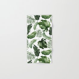 Tropical Leaf Hand & Bath Towel
