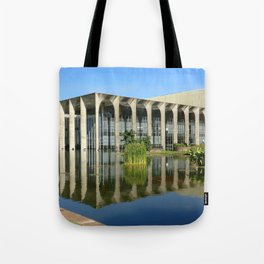 Brazil Photography - Federal Government Office In Brasília Tote Bag