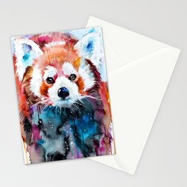 Red panda Stationery Cards