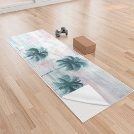 Tres Palmas  Yoga Towel