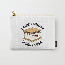 Laugh Smore Worry Less Cute Smore Pun Carry-All Pouch