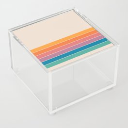 Boca Spring Stripes Acrylic Box