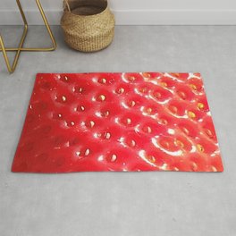 Strawberry Square Area & Throw Rug