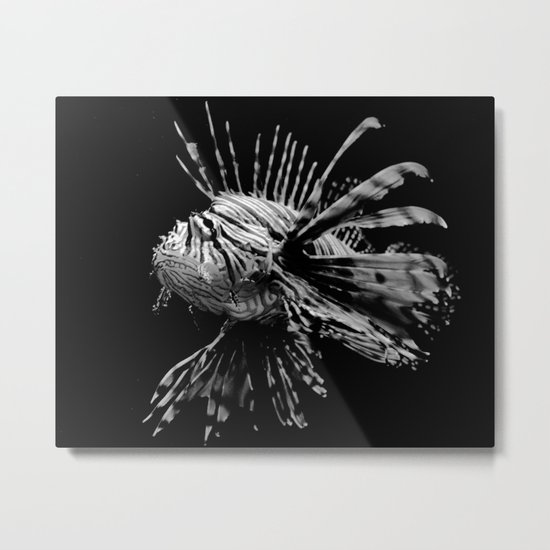Lion Fish Metal Print