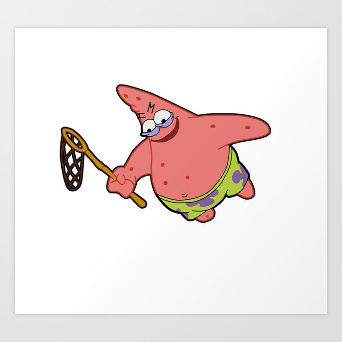 Savage Patrick Star Meme Evil Angry Spongebob Squarepants Art