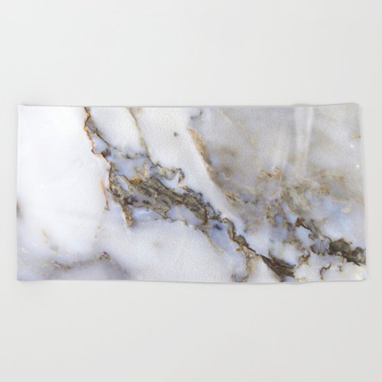 Marble ii Beach Towel