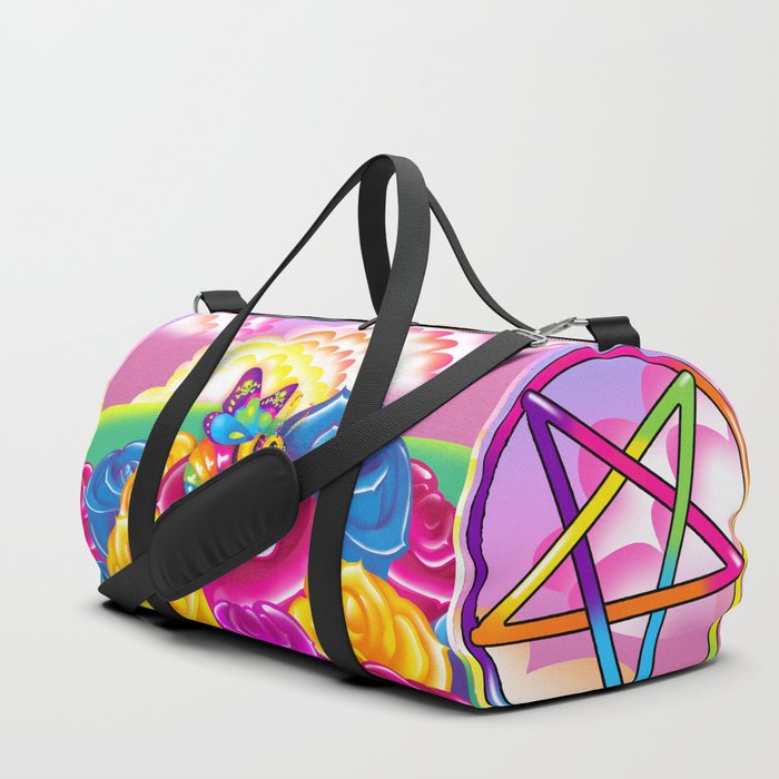 Rainbow gym bag top