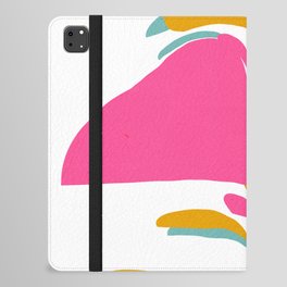 Bright Abstract Mountains and Smoke iPad Folio Case