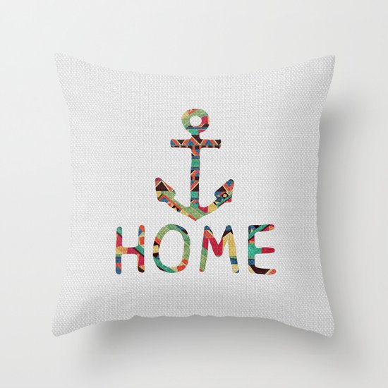 you make me home Throw Pillow