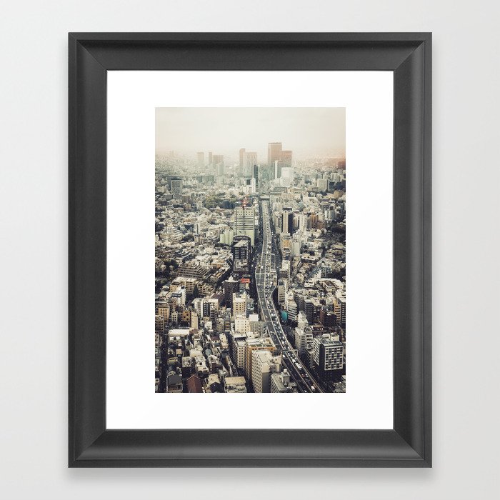 From Roppongi to Shibuya Framed Art Print