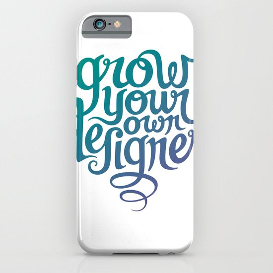Grow Your Own Designer iPhone & iPod Case