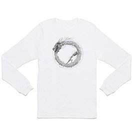 The Ouroboros / Uroboros and Sisyphus Long Sleeve T Shirt