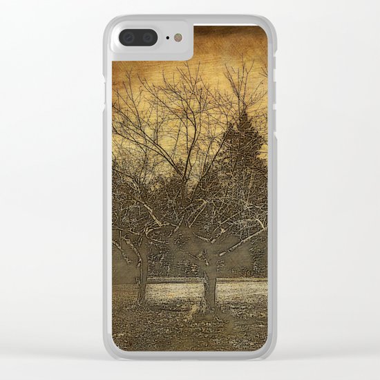 Halloween | The Three Sisters | 3 Haunting Trees | Nadia Bonello Clear iPhone Case