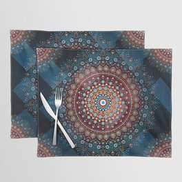 Mandala geometric pattern Placemat