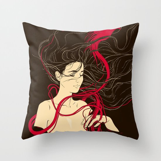 The Warmth of You Throw Pillow