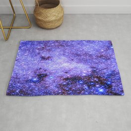 Lavender gAlAxy. Area & Throw Rug