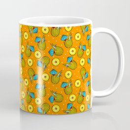 pineapple cocktails - orange Coffee Mug