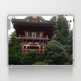 China Photography - Temple Surrounded By The Dense Forest Laptop Skin