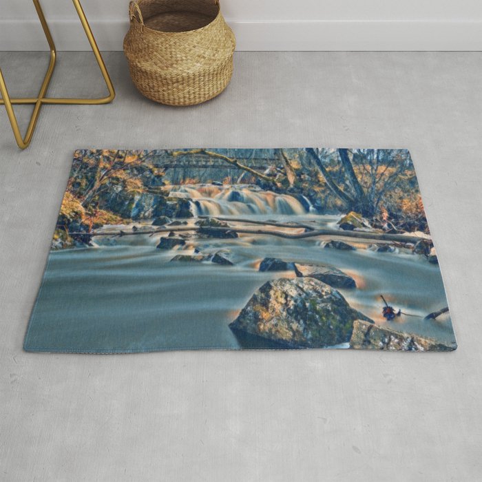 Waterfall River 4 Rug