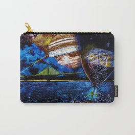 Conceptual Acrylic Art Carry-All Pouch