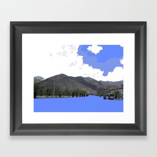 Lots Of Fresh Air Framed Art Print