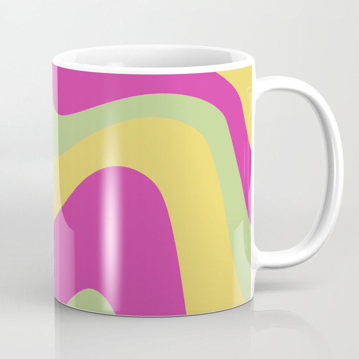 Retro Summer Swirl Wave #4 #minimal #decor #art #society6 Coffee Mug