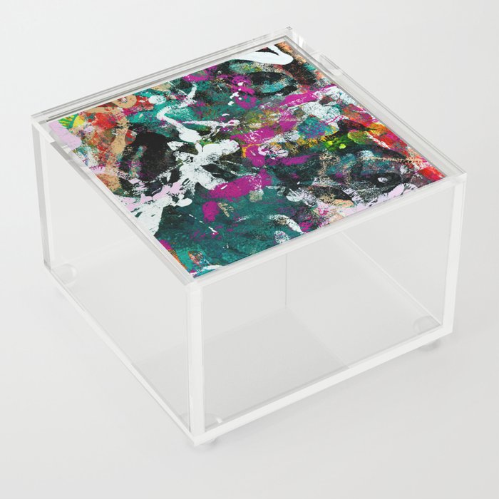 The Heart of it A colorful street art inspired design with neon