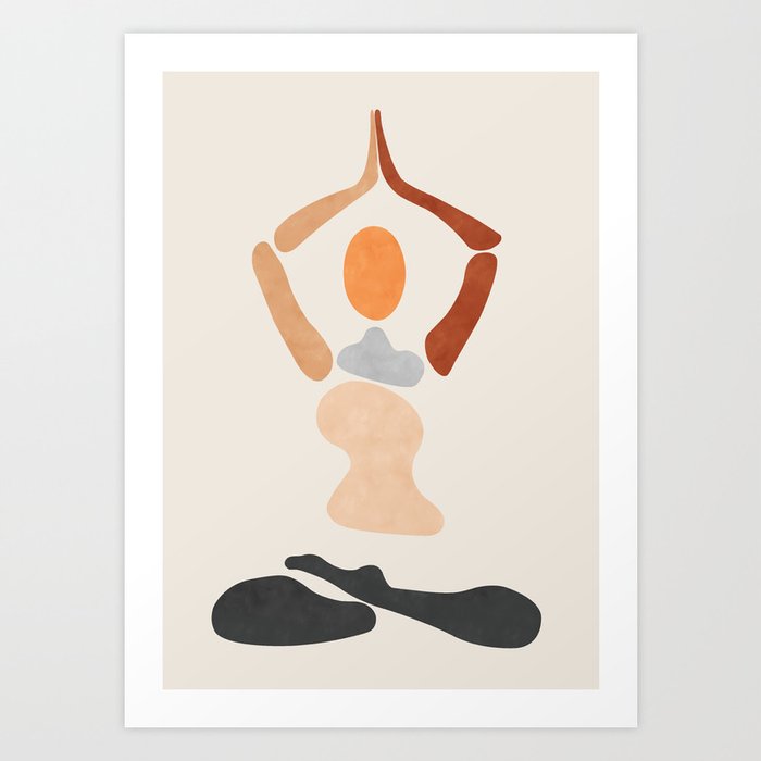 Yoga art prints best sale