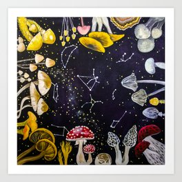 Original Art Framed Acrylic painting \u201cMr Wall decor Fly Agaric\u201c Hand painting art Made in USA Tabletop decor